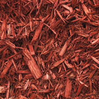 Mulch- Red (Cubic Yard)