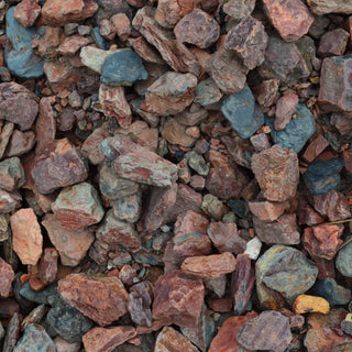 3"-5" Red Rock (Cubic Yard)