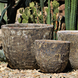 Clove Brown, Textured Pottery