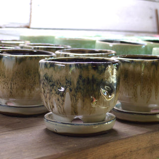 Finger Pots w/ Saucer