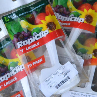 Rapiclip Plant 'T' Labels (10 ct)