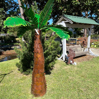 Metal Palm Tree