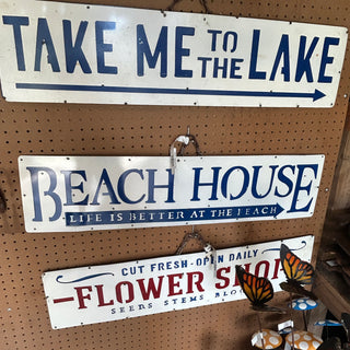 Beach House Wall Sign