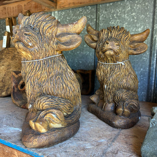 Highland Cow Statue