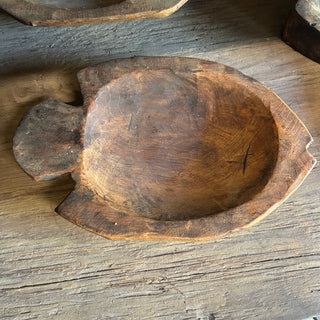 Natural Fish Wood Bowl
