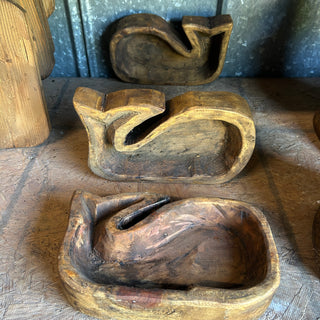Whale Wood Bowl