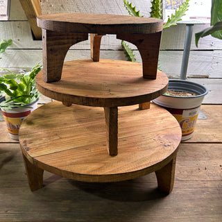Smooth Natural Wood Stand